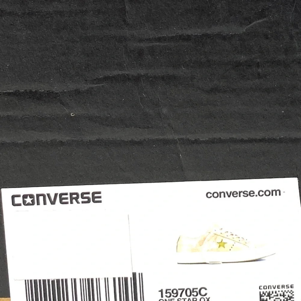 Converse One Star OX Shoes Low Top Leather Ivory Pink Men Size Sneakers 159705C - Picture 9 of 9